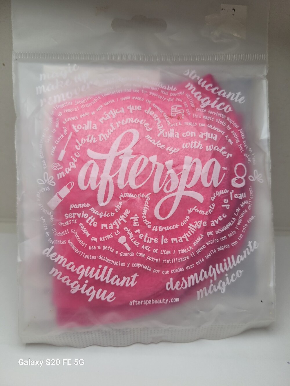 New & UnOpened AfterSpa Magic Make Up Remover Reusable Cloth